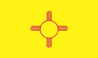 New Mexico ( NM )  State Flag 